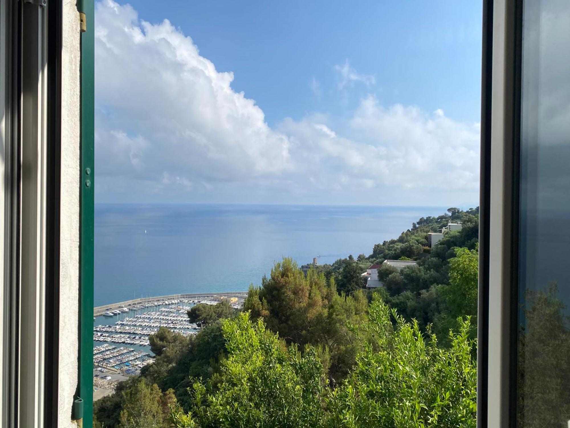 “Da Senso” Relax Nel Verde Vista Mare Finale Ligure Eksteriør bilde